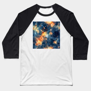 Deep Outer Space Pattern 5 Baseball T-Shirt